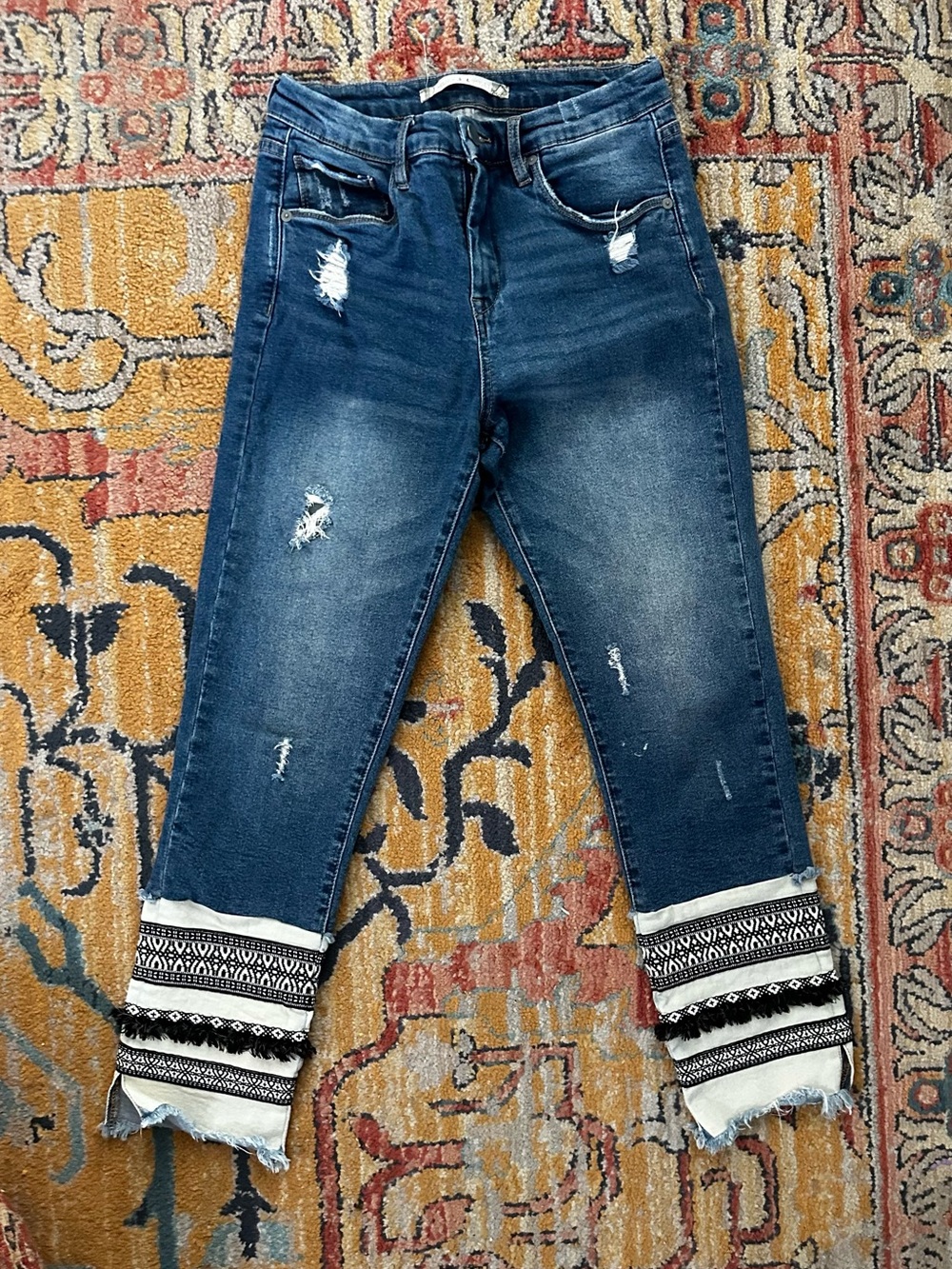 Chelsea and Violet Distressed Jeans